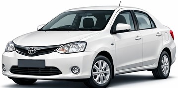 Toyota Etios Type(Sedan – 4 Seater)